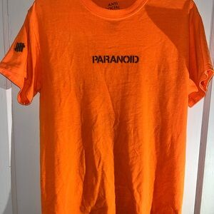 Anti Social Social Club Bright Orange Paranoid Tee
